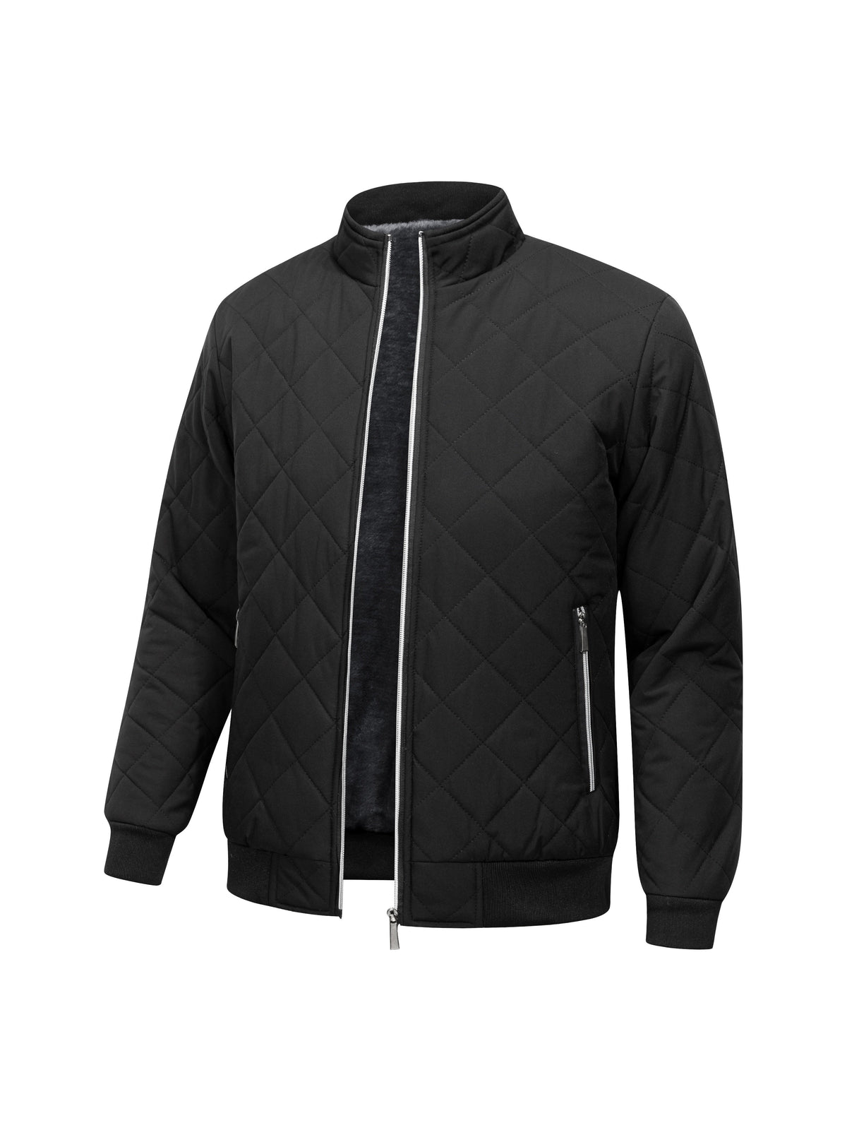 Casaca bomber acolchada con cierre · imagen 3