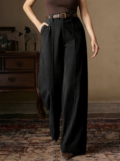 Pantalón de tiro alto y pierna ancha · imagen 5