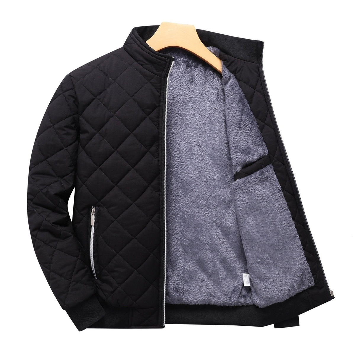 Casaca bomber acolchada con cierre · imagen 1